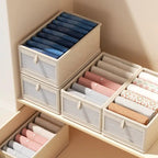 Visible foldable clothes storage box home wardrobe clothing storage box by eprolo