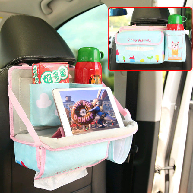 TrailPaw Car Seat Back Organizer with Tablet Holder