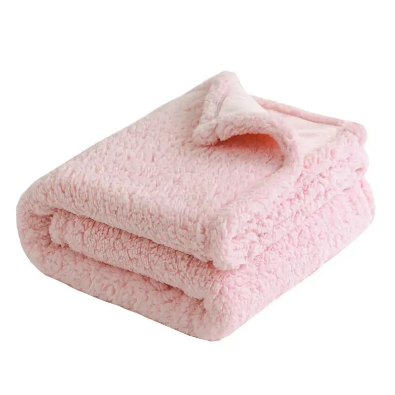 Pet waterproof blanket flannel comfortable cotton fleece Sherpa thick pet blanket by eprolo