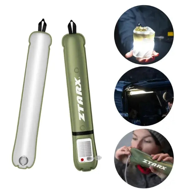 TrailPaw Inflatable Solar Lantern — USB Waterproof Camping Light by eprolo