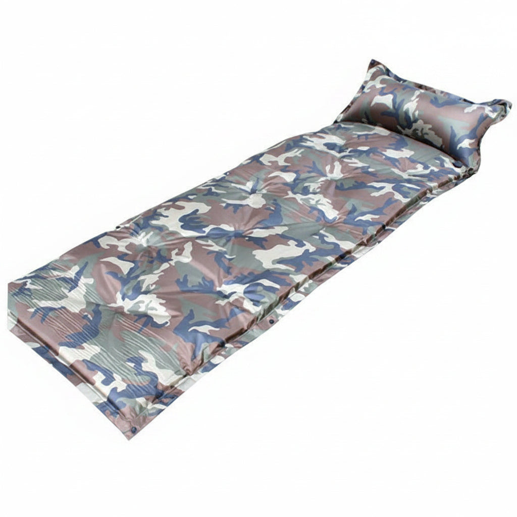 TrailPaw Self-Inflating Camp Pad with Built-In Pillow