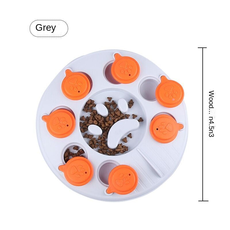 TrailPaw Slow Feeder Puzzle Bowl for Dogs