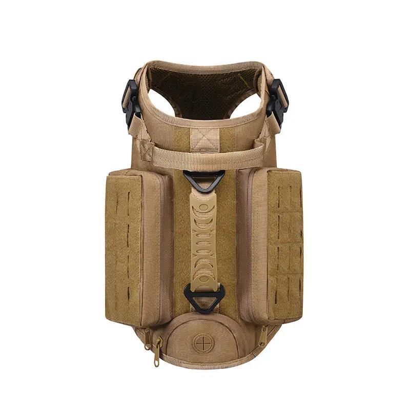 Outdoor tactical laser dog clothing suit multifunctional cobra nylon waterproof dog training suit dog combat vest by eprolo
