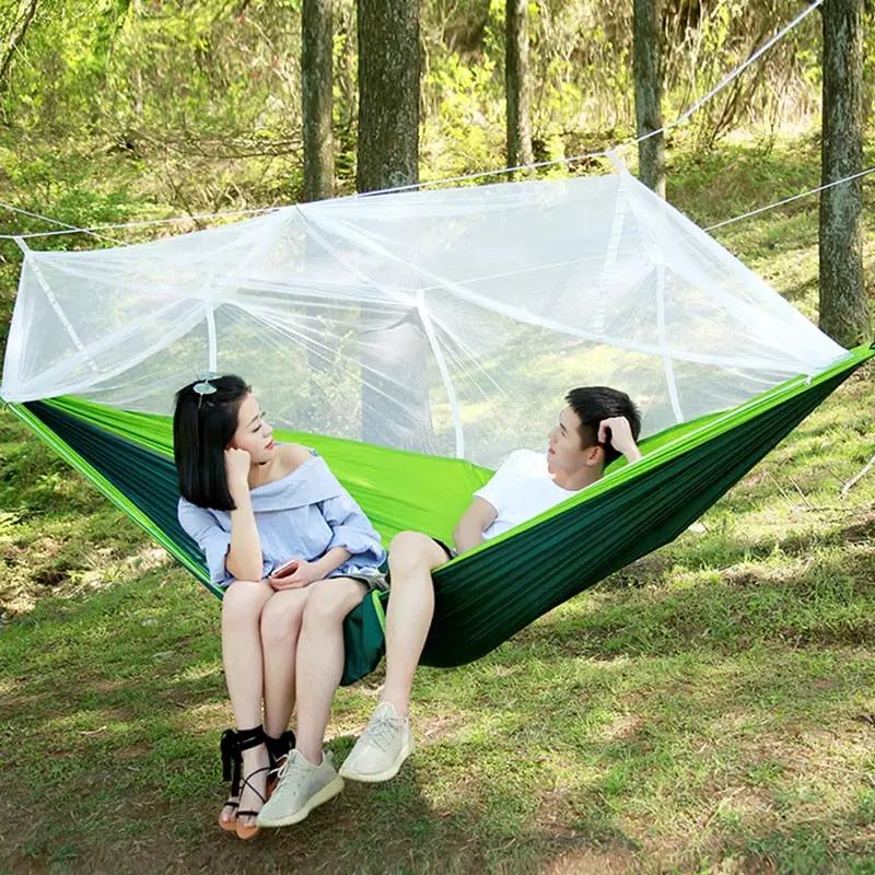 Ultralight Parachute Hammock Hunting Mosquito Net Double Person Sleeping Bed Drop-Shipping Outdoor Camping Portable Hammock by eprolo