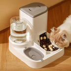 TrailPaw Automatic Pet Feeder with Stainless Steel Bowls