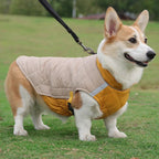 Warm reflective dog clothing, thickened cotton vest, dog cotton coat, pet clothing by eprolo