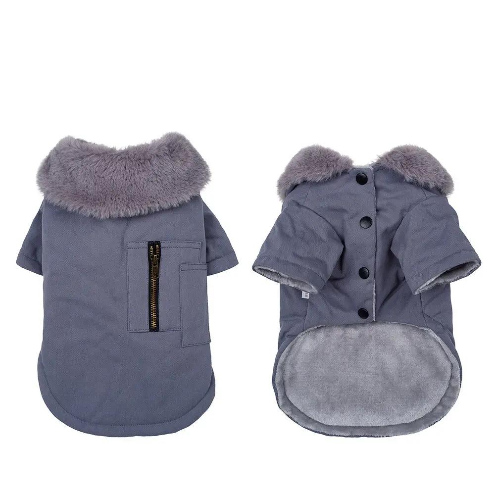 Pet Dog Clothes Warm and Thickened Autumn and Winter Two legged Teddy Bears Pomeranian Schnauzer Small Dog Vest by eprolo