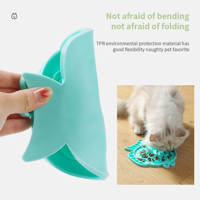 TrailPaw Slow Feeder Bowl & Lick Mat for Dogs & Cats