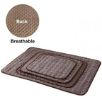 Dog Mat Cooling Summer Pad Mat For Dogs Cat Blanket Sofa Breathable Pet Dog Bed Summer Washable For Small Medium Large Dogs Car by eprolo
