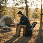 TrailPaw Portable Folding Camping Toilet — Odour-Proof