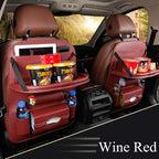 TrailPaw Seat Back Organizer & Fold-Down Tray