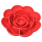 TrailPaw Flower Slow Feeder Bowl for Dogs