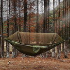 Automatic Quick Opening Mosquito Net Hammock Outdoor Camping Pole Mosquito Net Hammock Anti Roll Nylon Hammock by eprolo