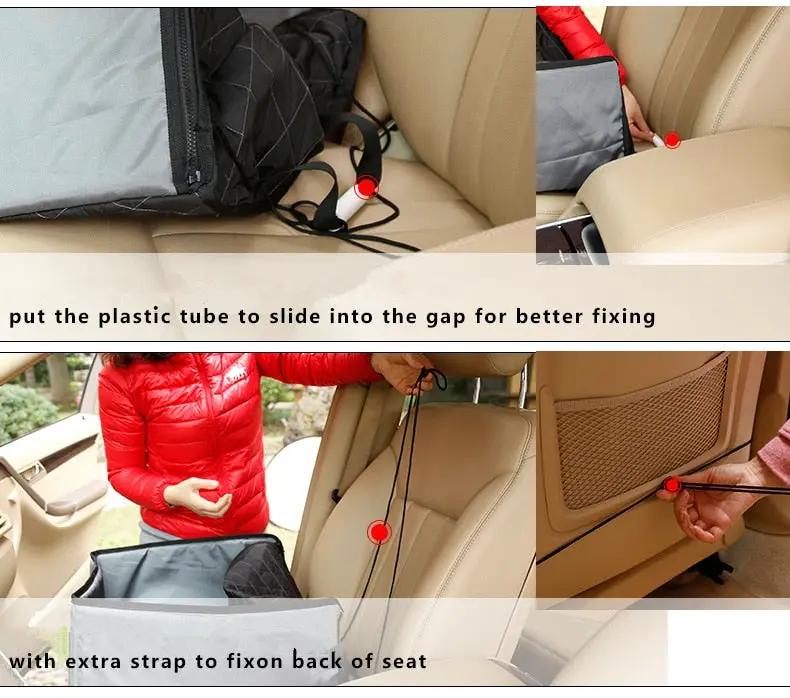 Pet Dog Car Seat Cover Protector Waterproof Vehicle Pet Mat Blanket Foldable Pet Dog Car Carrier Basket Safety Single Seat Bag by eprolo