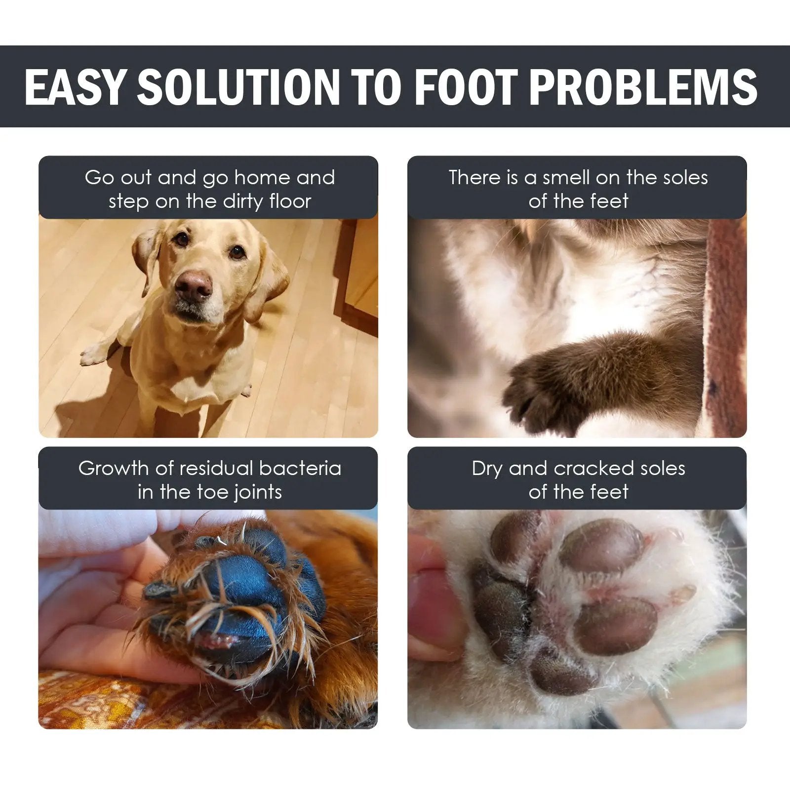 TrailPaw Foaming Paw Cleaner with Silicone Brush by eprolo
