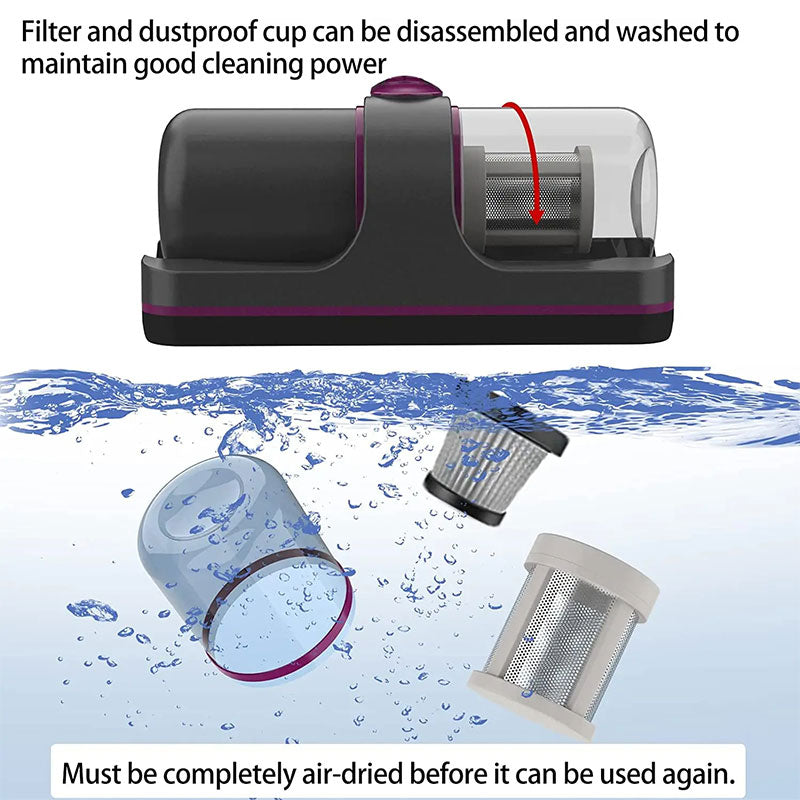 TrailPaw UV Mattress Vacuum & Mite Cleaner