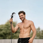 Camping & Hiking Portable Shower - 6000mAh Rechargeable, Full-Screen Digital Display by eprolo