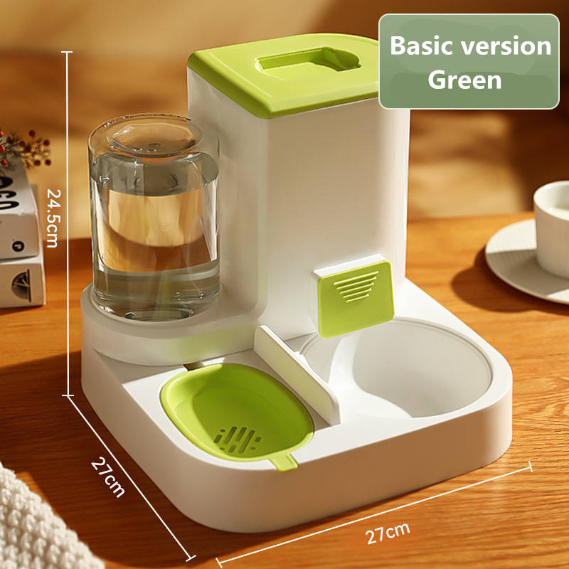 TrailPaw Automatic Pet Feeder with Stainless Steel Bowls