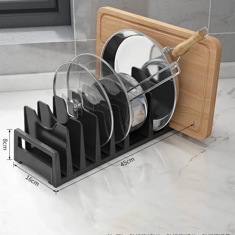 Space Aluminum Draining Dish Rack Cutlery Rack Drawer Dish Rack Nail Free Kitchen Supplies Storage Rack by eprolo