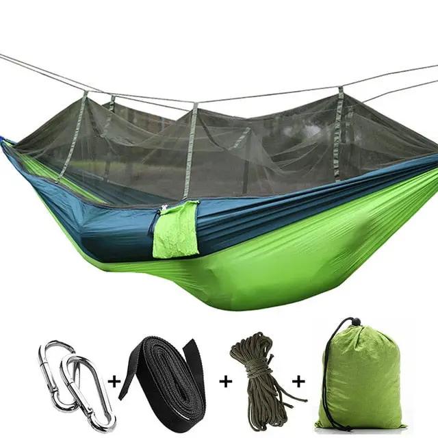Ultralight Parachute Hammock Hunting Mosquito Net Double Person Sleeping Bed Drop-Shipping Outdoor Camping Portable Hammock by eprolo