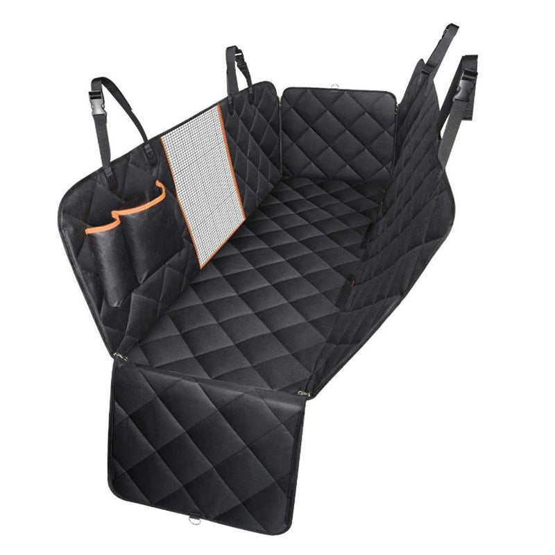 TrailPaw Waterproof Dog Car Seat Cover with Mesh Window