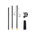 Outdoor Lightweight Aluminum Alloy Portable Camping Lamp Holder Lantern Stand with Storage Bag by eprolo