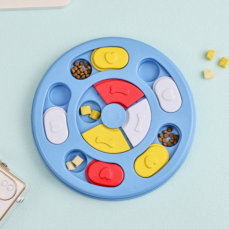 TrailPaw Slow Feeder Puzzle Bowl for Dogs