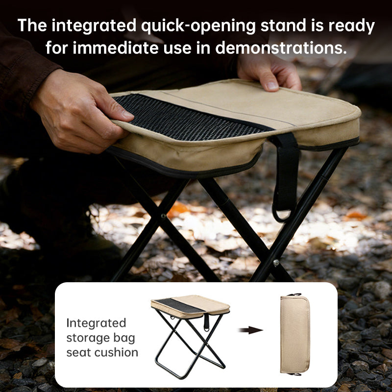 TrailPaw Pack-Along Folding Camp Stool