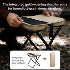 TrailPaw Pack-Along Folding Camp Stool