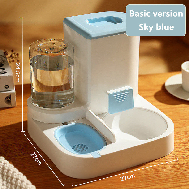 TrailPaw Automatic Pet Feeder with Stainless Steel Bowls