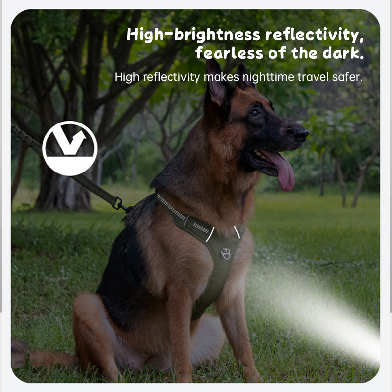 TrailPaw Trailblazer No-Pull Reflective Dog Harness