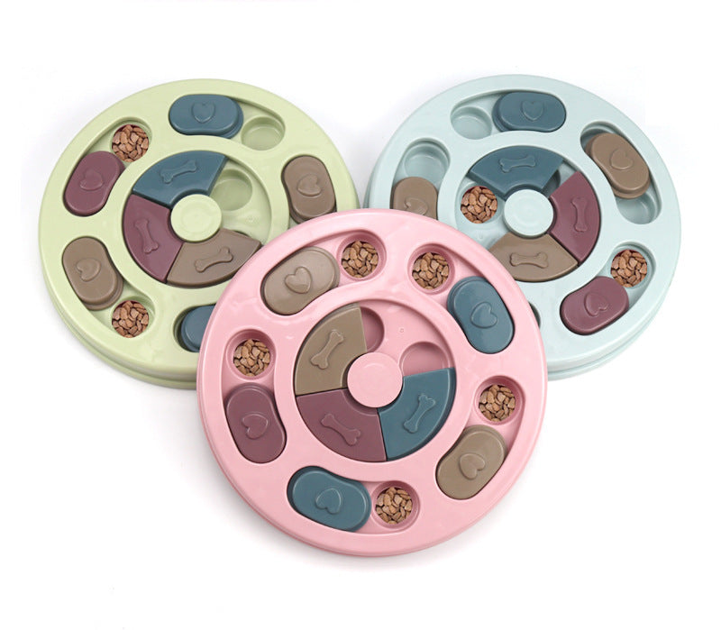 TrailPaw Slow Feeder Puzzle Bowl for Dogs