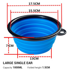 TrailPaw Collapsible Travel Dog Bowl