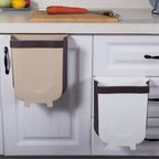 TrailPaw Hanging Cabinet-Door Trash Bin — Foldable, 8L