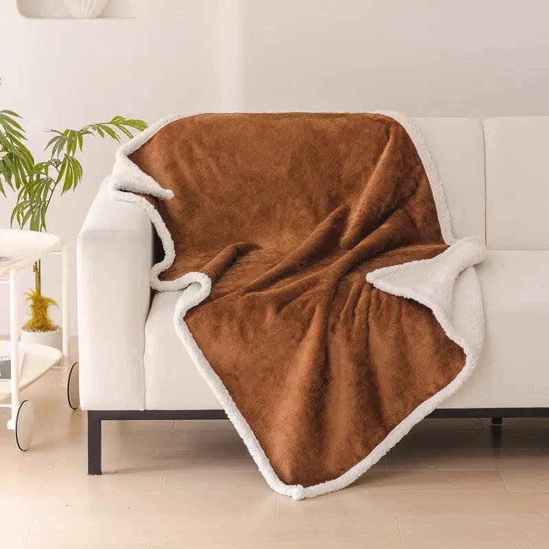 Pet waterproof blanket flannel comfortable cotton fleece Sherpa thick pet blanket by eprolo