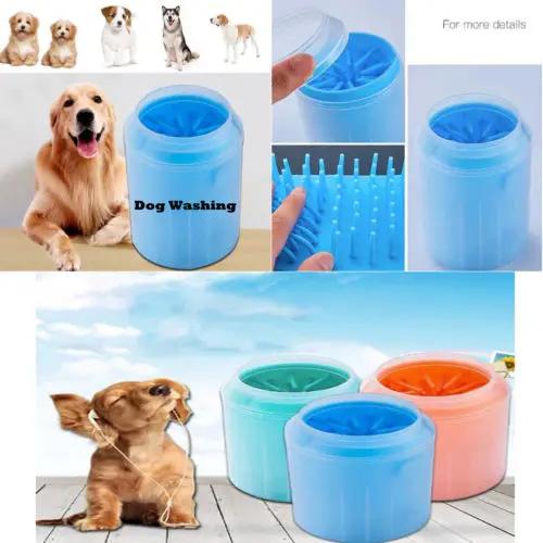 Portable Pet Paw Plunger Mud Cleaner Washer Mudbuster Dog Cat Pets Paw Clean Cup by eprolo