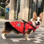 Autumn And Winter Pet Clothes Red Christmas Dog Cotton Clothes Reflective Warmth Small And Medium-Sized Dog Coat Clothing by eprolo