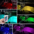 TrailPaw RGB Interior Light Kit — 4pc Car & RV Ambient Strips