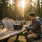 Flashfish 300W Power Station + 60W Solar Panel 230.4Wh LiFePO4 (Peak 600W) Solar Generator AC Outlets Portable Power Station,Power Bank, Battery Backup For Hurricane Emergency/Outdoor Camping by S.H.WS Essentials