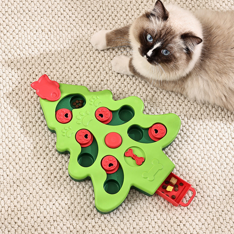 TrailPaw Slow Feeder Puzzle Bowl for Dogs