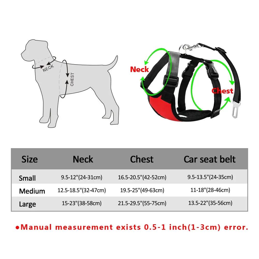 TrailPaw Padded Dog Car Safety Harness & Seatbelt by eprolo
