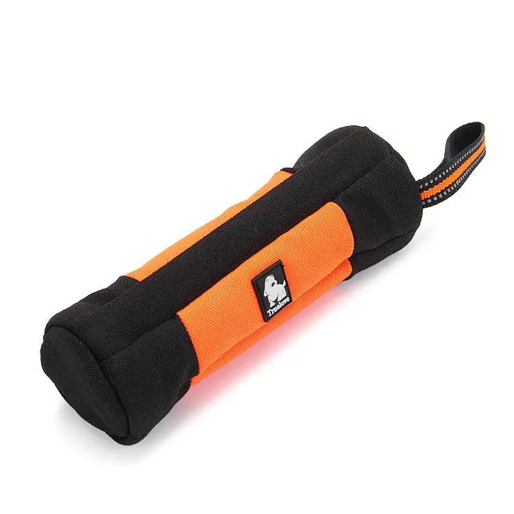 New Colorful Fluorescent Pet Dog Walking Rope Durable Nylon Webbing Suitable For All Kinds Of Dog Breed Snack Bag by eprolo