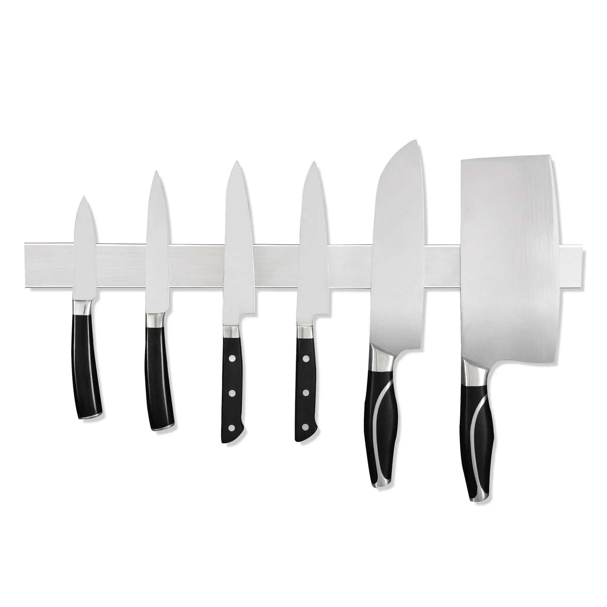 Stainless Steel Knife Stand Magnetic Knife Holder Wall Storage Rack Home for Knives Kitchen Accessories Organizer by eprolo
