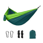 TrailPaw Double Camping Hammock — Parachute Nylon with Straps by eprolo