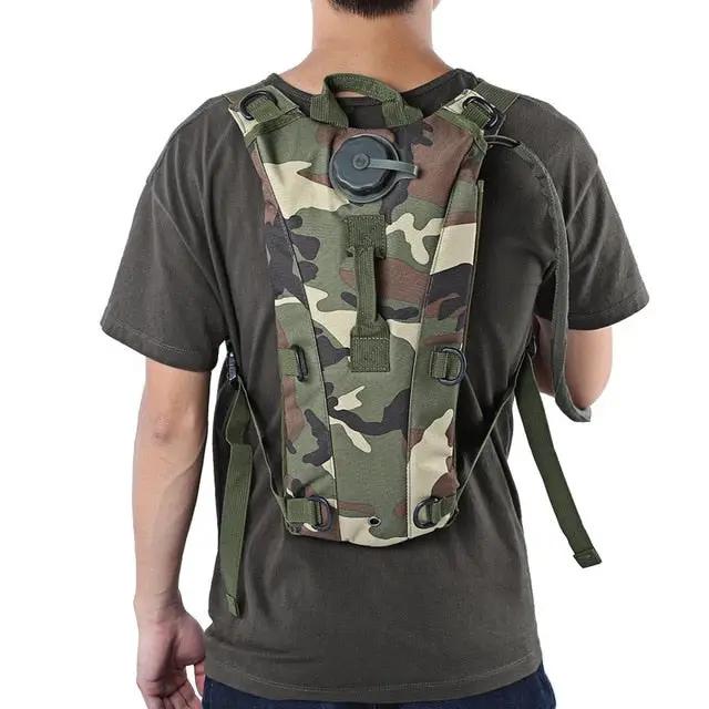 3L Water Bag Molle Military Tactical Hydration Backpack Water Bag Liner Camelback camping camelback bicycle mochila de Hydration by eprolo
