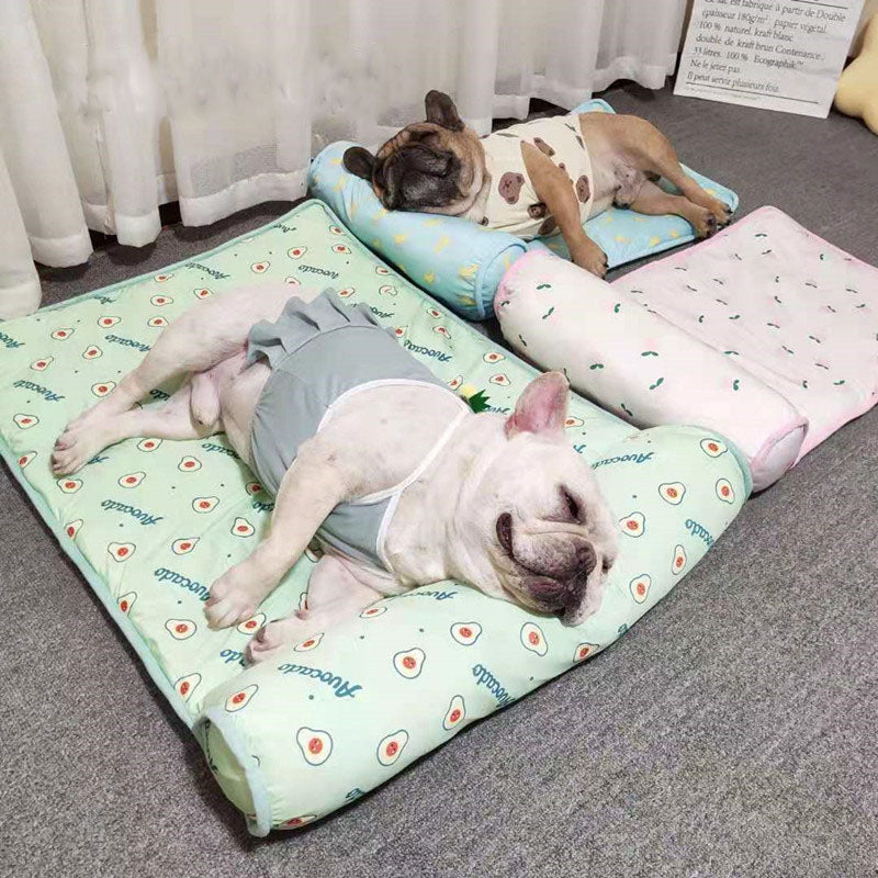 TrailPaw Ice Silk Cooling Mat for Dogs & Cats