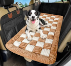 Sleeping Car Mat Pet Thickened Seat Pad Car Back Seat Checkered Dog Bed In Stock Factory Wholesale by eprolo