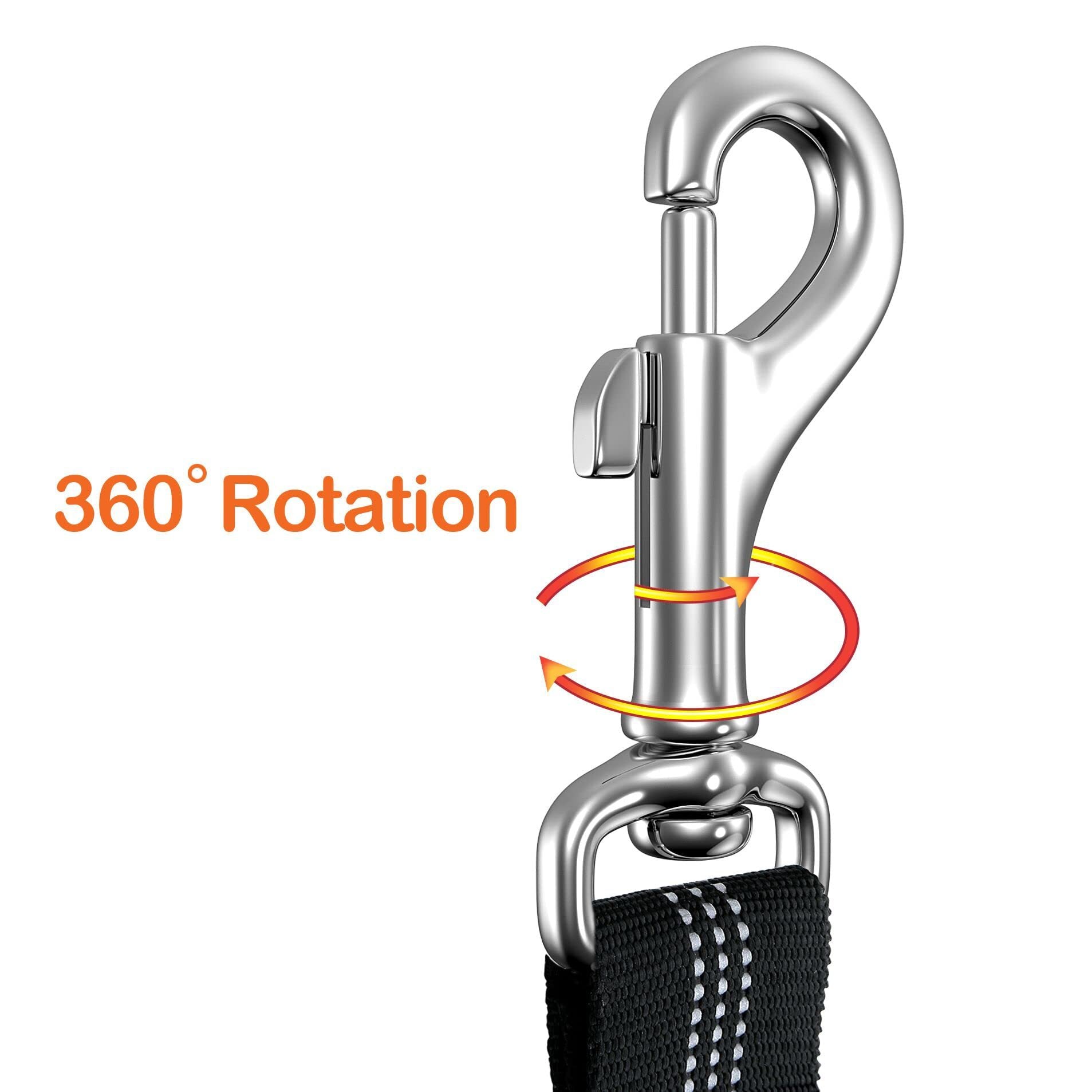 TrailPaw Adjustable Dog Car Seat Belt Safety Tether
