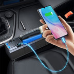 TrailPaw Car Seat Gap Organizer with Fast Charging