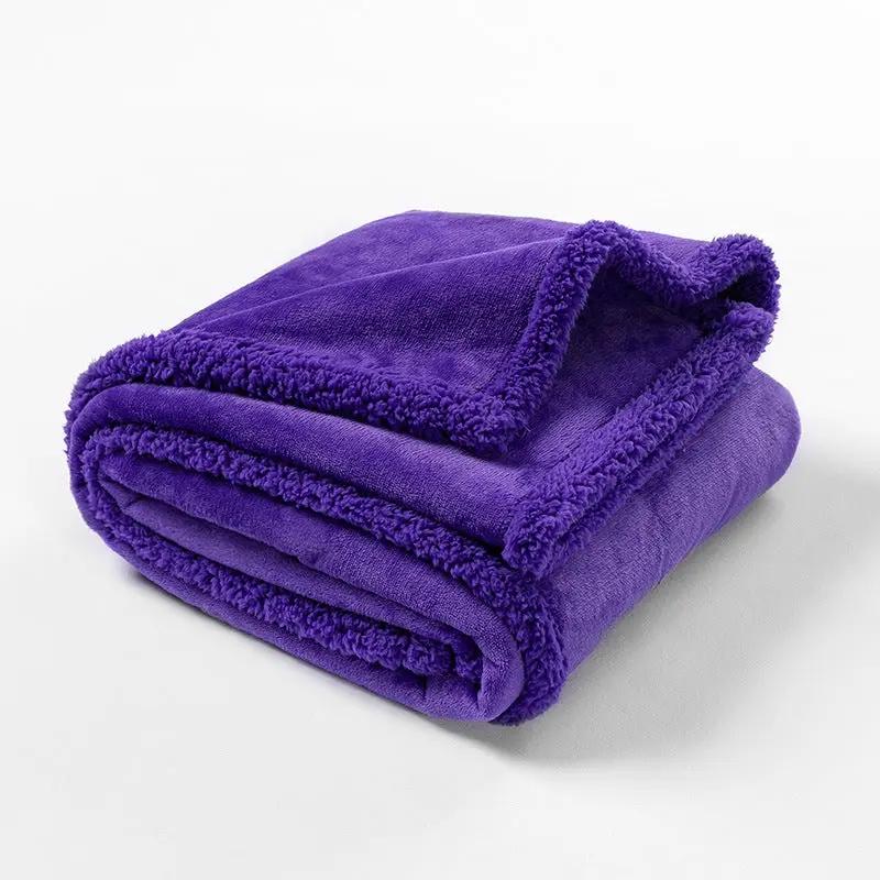 Pet waterproof blanket flannel comfortable cotton fleece Sherpa thick pet blanket by eprolo